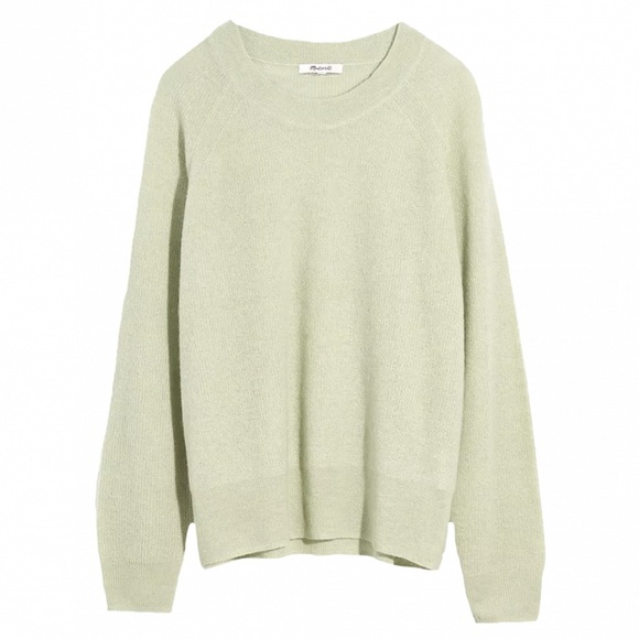 Madewell Sweaters - Madewell Sweater Light Green Alpaca Blend EUC Size XXS
